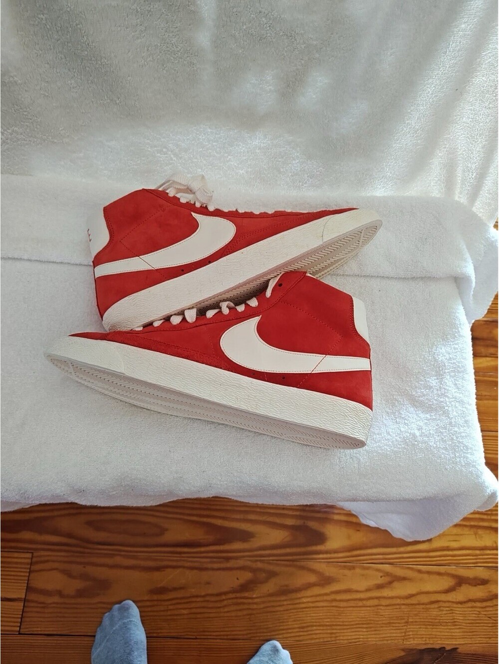 Nike Blazer Hi Suede (VNTG) Spice/Sail Sz-12 Brand New W/Box